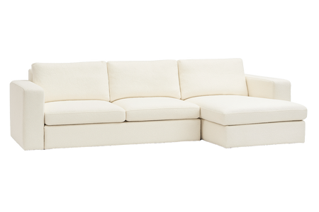 Aurelo Quiet Two-Seat Sofa with Chaise Set VIII