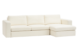 Aurelo Quiet Two-Seat Sofa with Chaise Set VIII