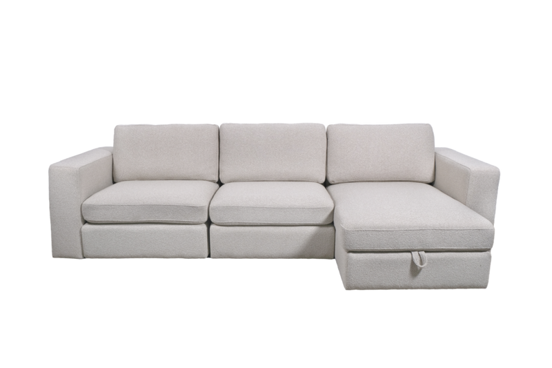 Aurelo Quiet Two-Seat Sofa with Chaise Set VIII