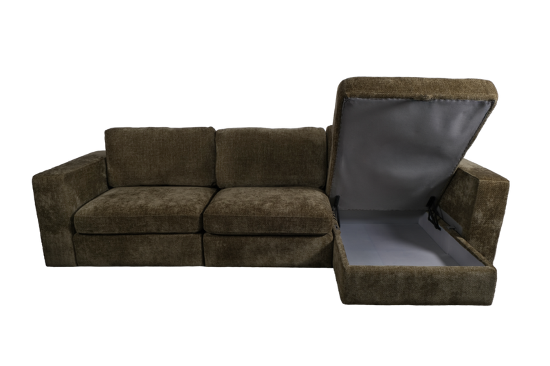 Aurelo Quiet Two-Seat Sofa with Chaise Set VIII