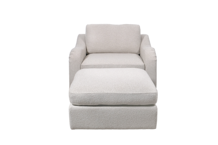 Aurelo Rest Lounge Chair with Footrest Set XII