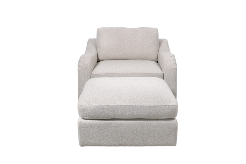 Aurelo Rest Lounge Chair with Footrest Set XII