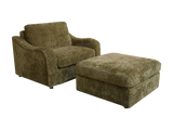 Aurelo Rest Lounge Chair with Footrest Set XII