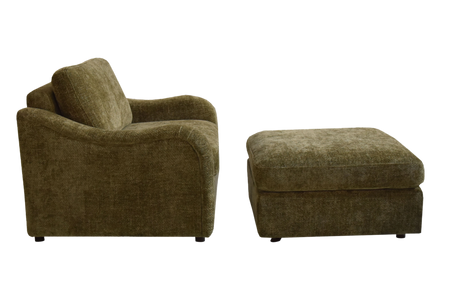 Aurelo Rest Lounge Chair with Footrest Set XII