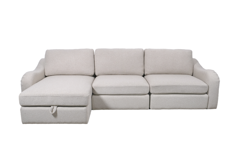 Aurelo Rest Two-Seat Sofa with Chaise Set VIII