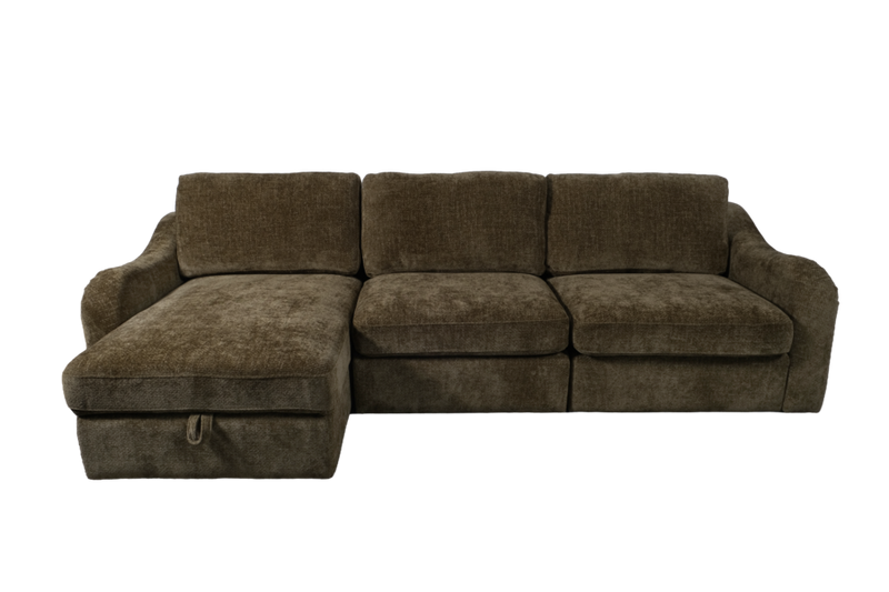Aurelo Rest Two-Seat Sofa with Chaise Set VIII