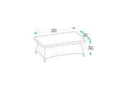 CLEARANCE | 110cm Kensington Rectangular Coffee Table