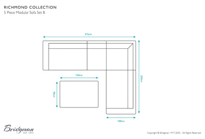 Richmond Modular Sofa Set B