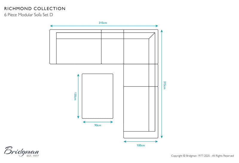 Richmond Modular Sofa Set D