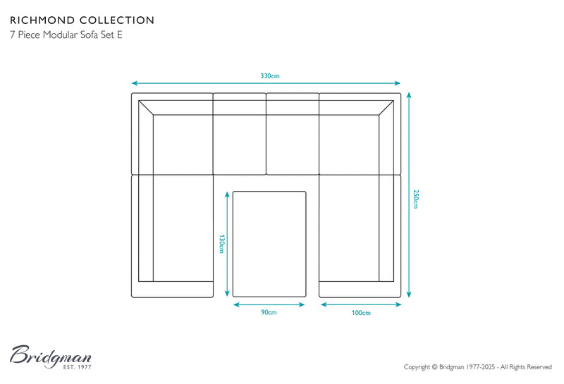 Richmond Modular Sofa Set E