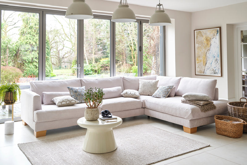 Buckingham Large Left Hand Chaise Corner Sofa Set 3