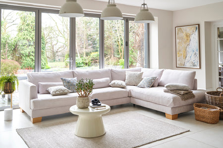 Buckingham Medium Left Hand Chaise Corner Sofa Set 2