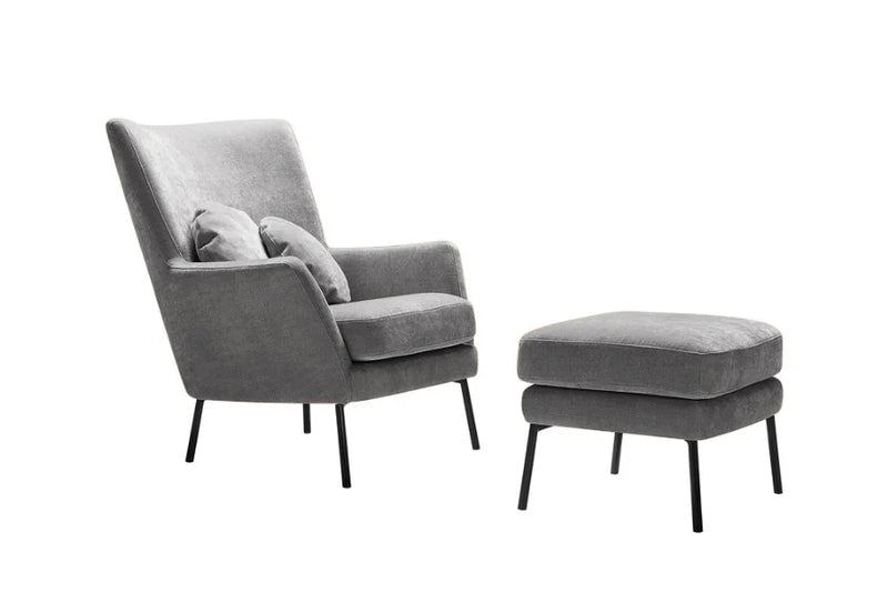 Durham Armchair and Footstool