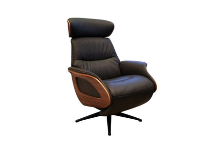 Odense Reclining Chair with Integrated Footstool