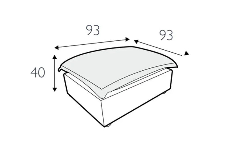 Hatfield Large Footstool