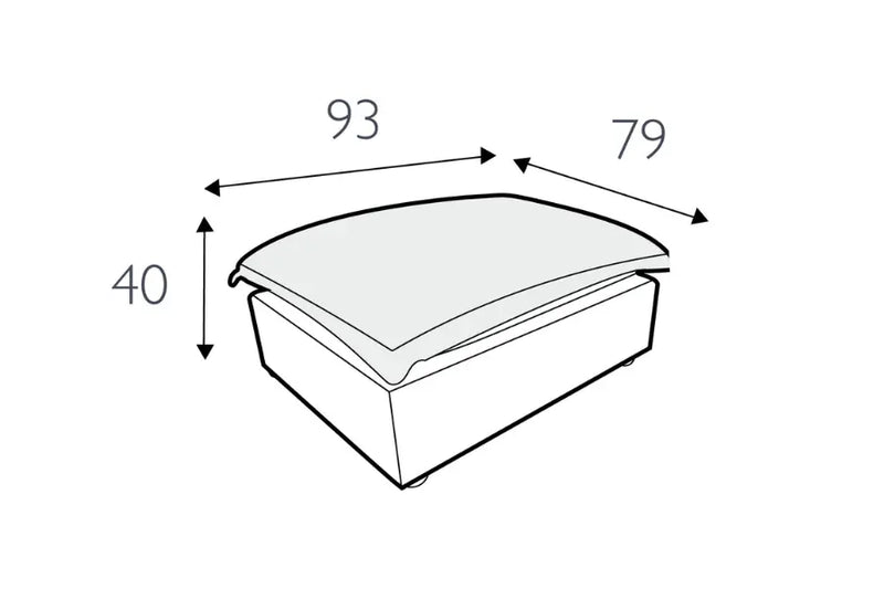 Hatfield Medium Footstool