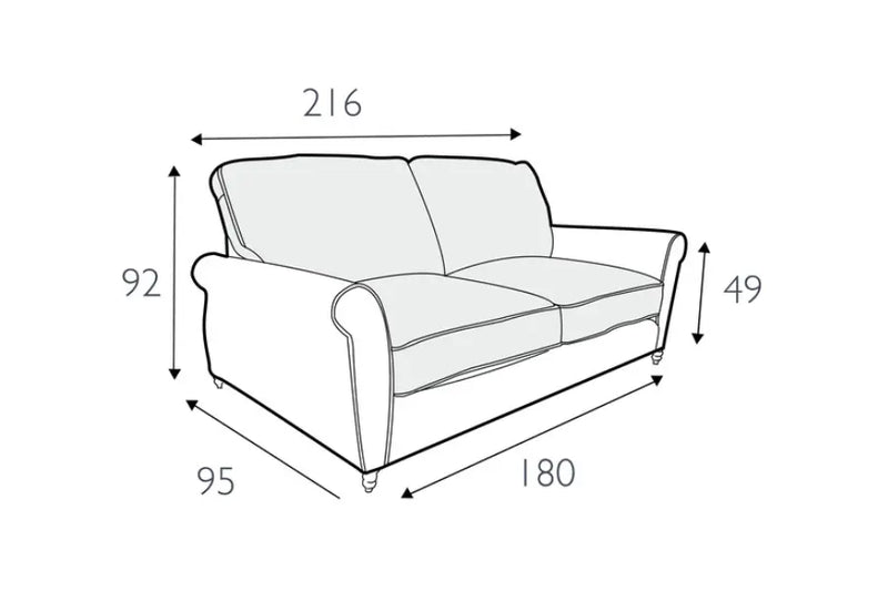 Maldon 3 Seater Sofa