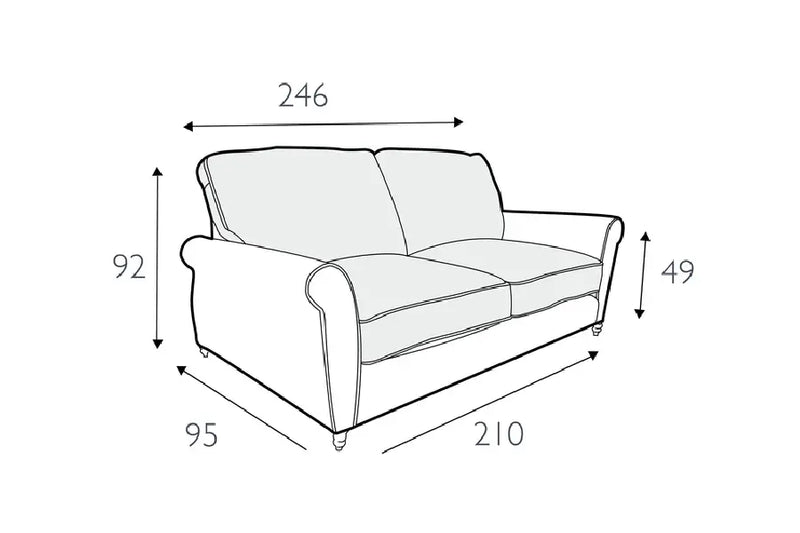 Maldon 4 Seater Sofa