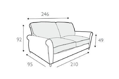Maldon 4 Seater Sofa