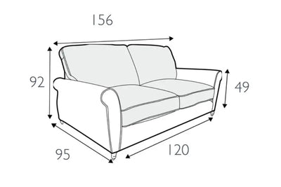Maldon Small 2 Seater Sofa