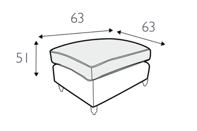 Maldon Small Footstool