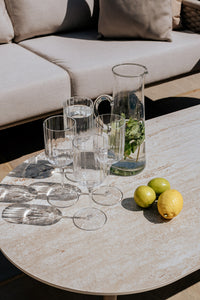 120cm Marseille Oval Coffee Table