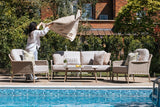 Marseille Sofa, 2 Marseille Lounge Armchairs & 120cm Coffee Table