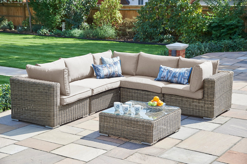 Mayfair Rattan Modular Sofa Set S