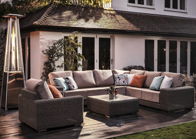 Kensington Rattan Modular Sofa Set H