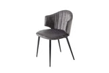 Villa Dining Chair with Metal Legs