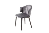 Villa Dining Chair with Wooden Legs