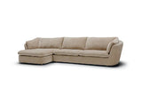 Aurelo Ground 3 Seater Sofa with Right Hand Chaise