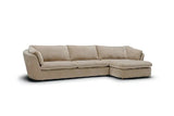 Aurelo Ground 3 Seater Sofa with Left Hand Chaise