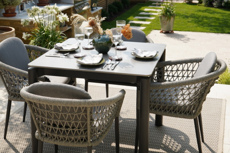 90cm Monaco Square Dining Table