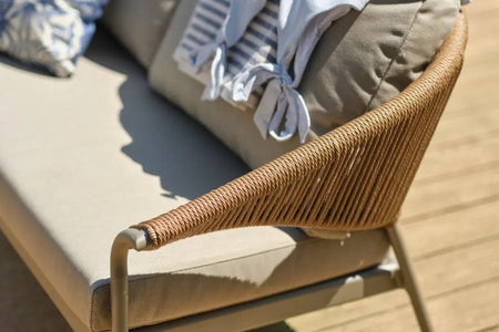 Antibes 2 Seater Sofa, Lounge Armchair & 130cm Coffee Table