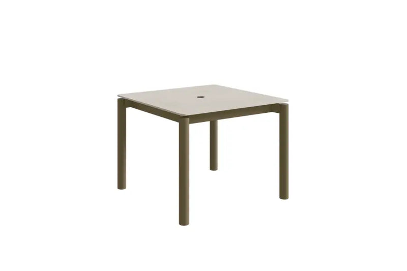 90cm Bordeaux Square Dining Table with 4 Dining Armchairs