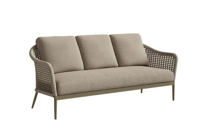 Bordeaux 3 Seater Sofa, Two Lounge Armchairs, 80cm Round Coffee Table & 66cm Round Coffee Table