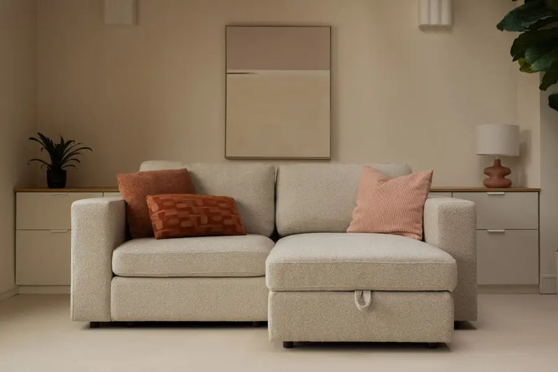 Aurelo Quiet One-Seat Sofa with Chaise Set VII