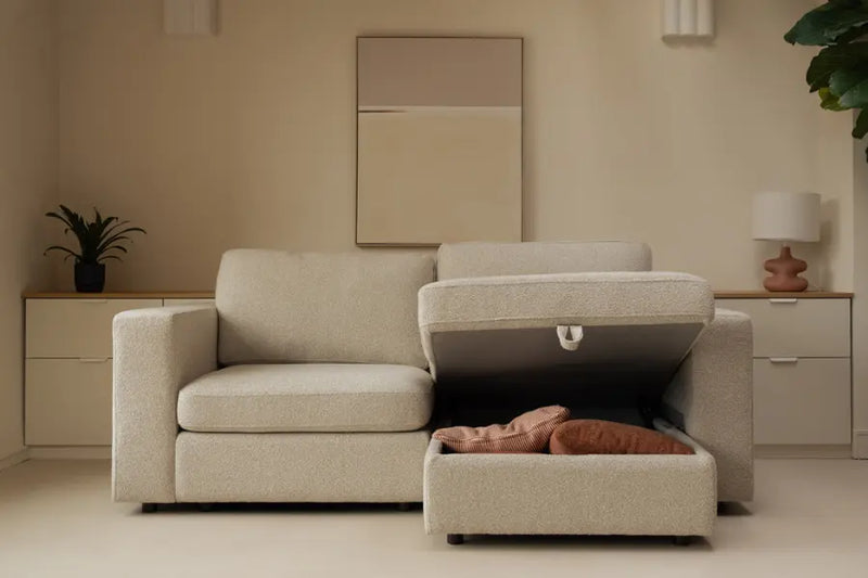 Aurelo Quiet One-Seat Sofa with Chaise Set VII