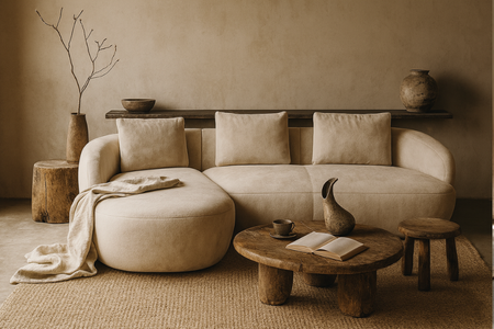 Aurelo Curve Medium Right Hand Chaise Sofa