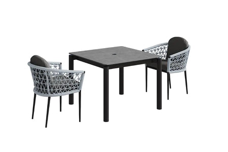 90cm Monaco Square Dining Table