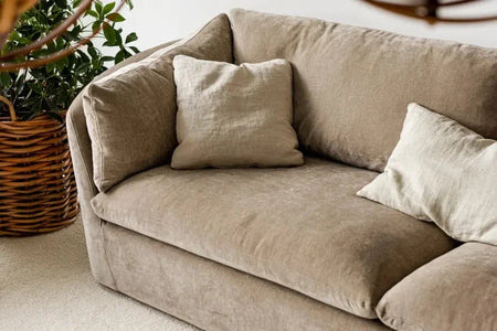 Aurelo Ground 3 Seater Sofa with Left Hand Chaise