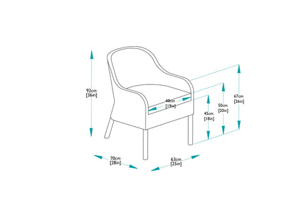 CLEARANCE | Kensington Dining Armchair