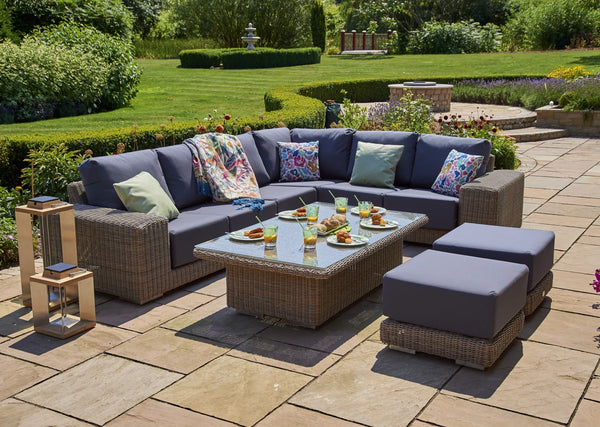 Kensington Rattan Modular Sofa Set J