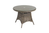 100cm Mayfair Round Dining Table with 4 Dining Chairs