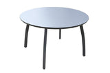 120cm Paris Volcano/Grey Round Dining Table
