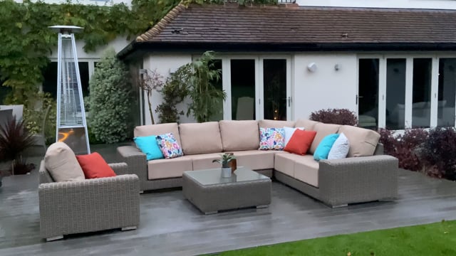 Kensington Rattan Modular Sofa Set K