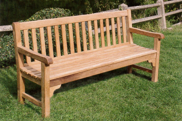 150cm Teak Park Bench