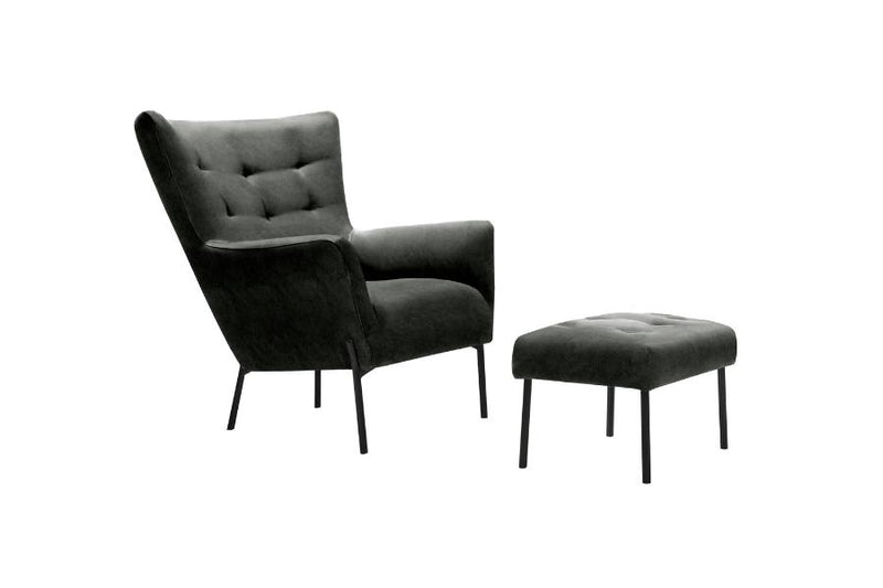 Victoria Armchair & Footstool