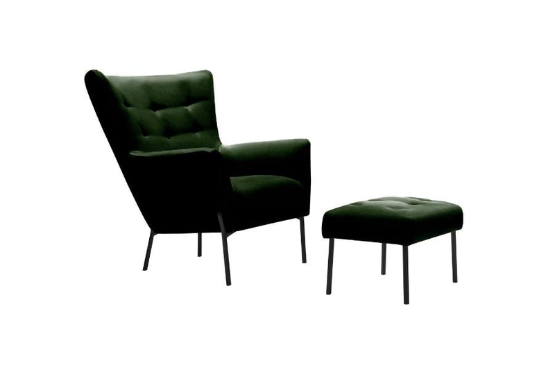 Victoria Armchair & Footstool